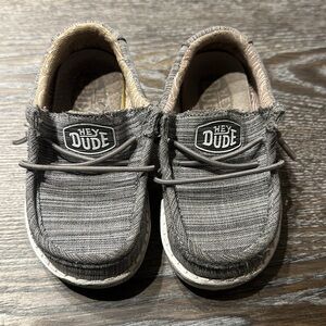 Hey Dude Kids Gray Shoes